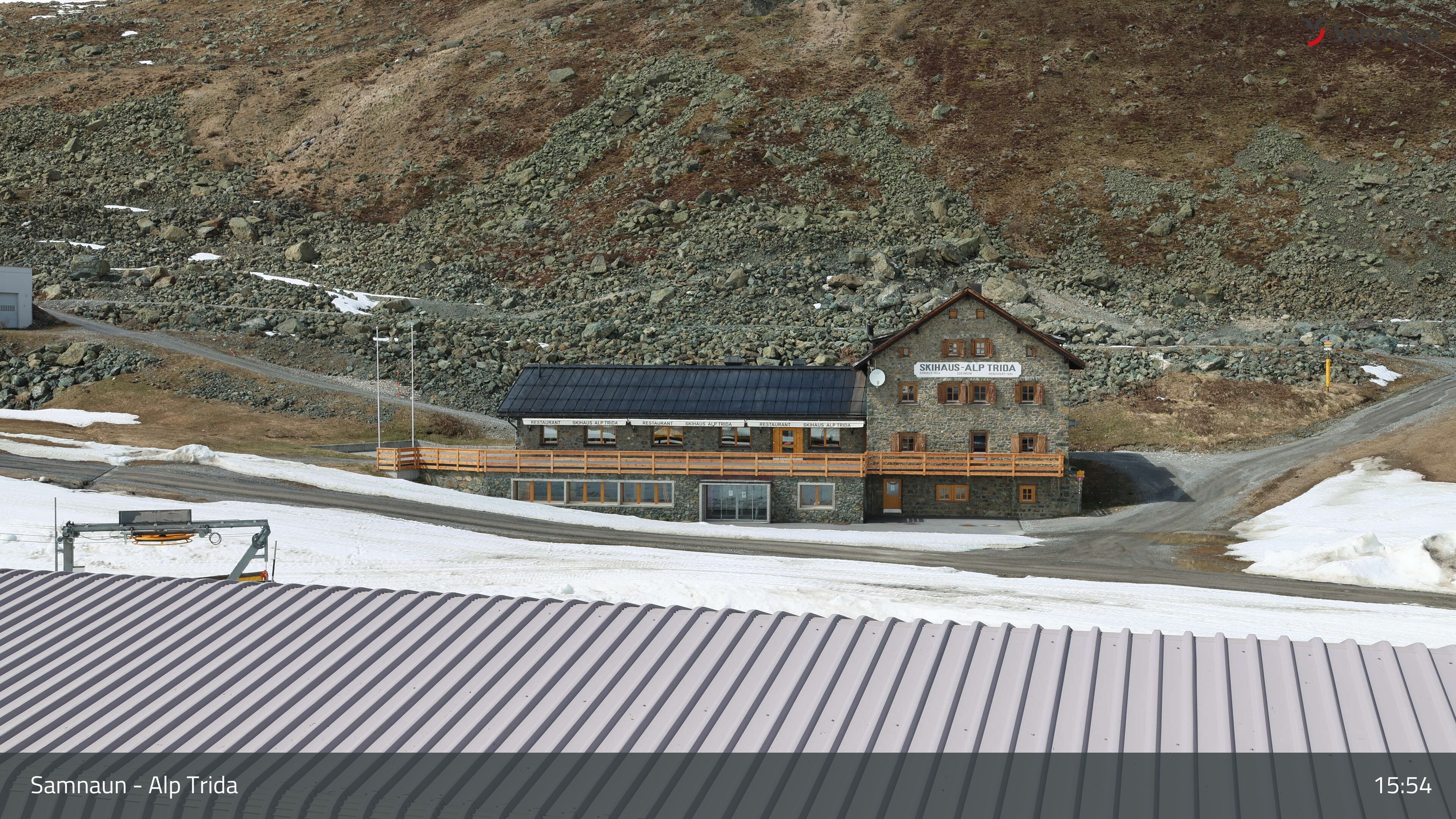 Compatsch: Samnaun - Alp Trida, Restaurant Skihaus