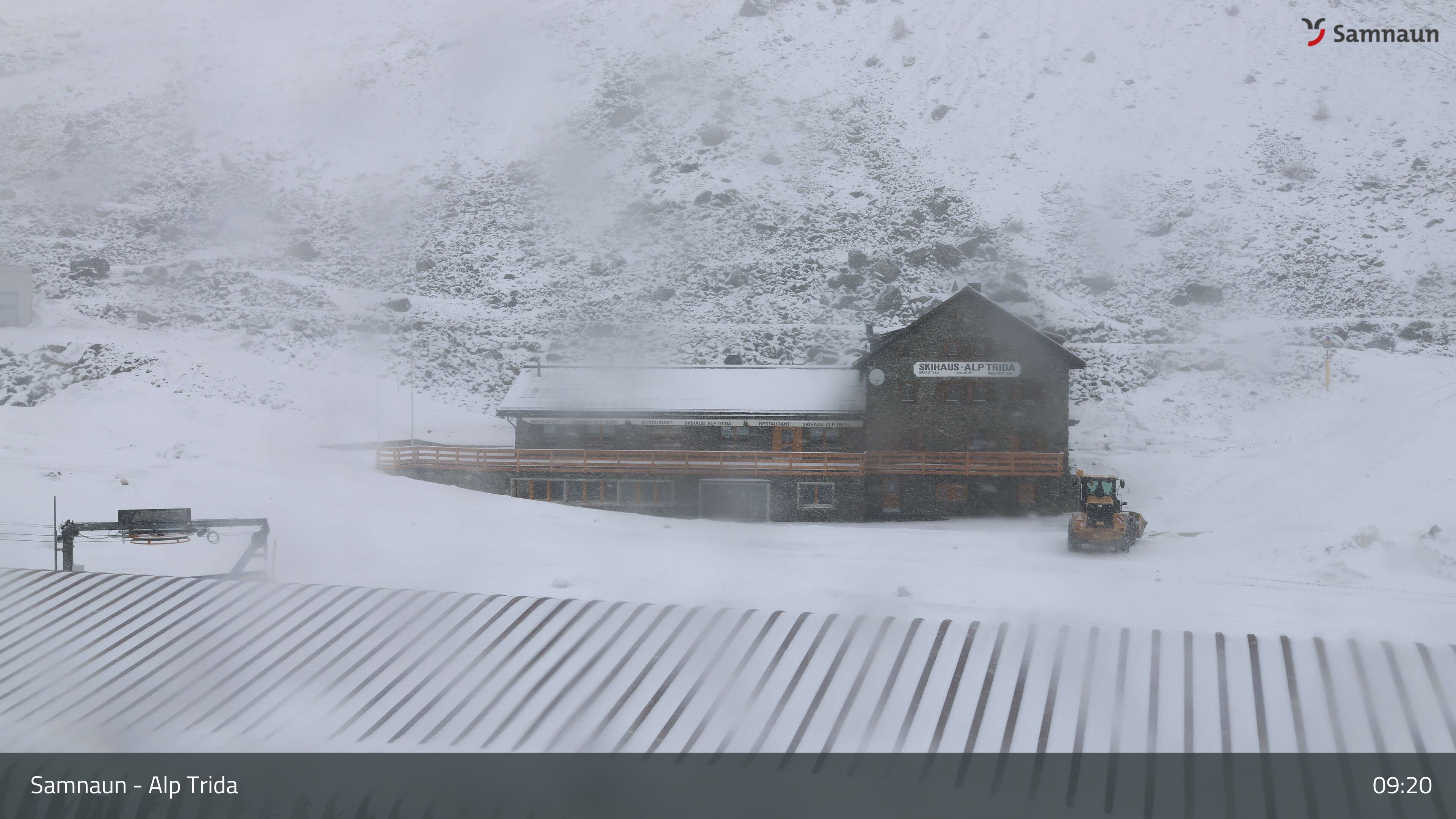 Compatsch: Samnaun - Alp Trida, Restaurant Skihaus