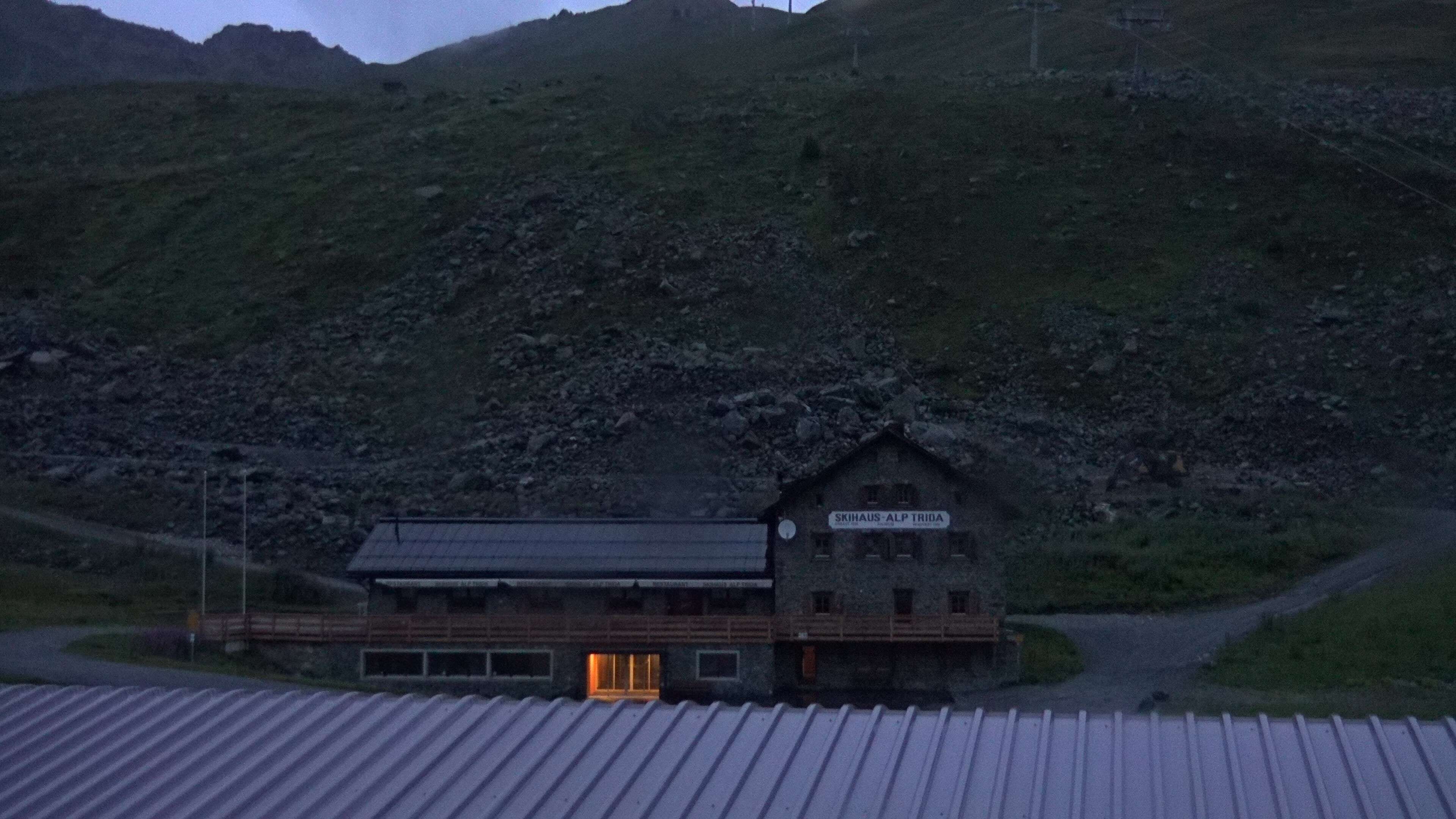 Compatsch: Samnaun - Alp Trida, Restaurant Skihaus