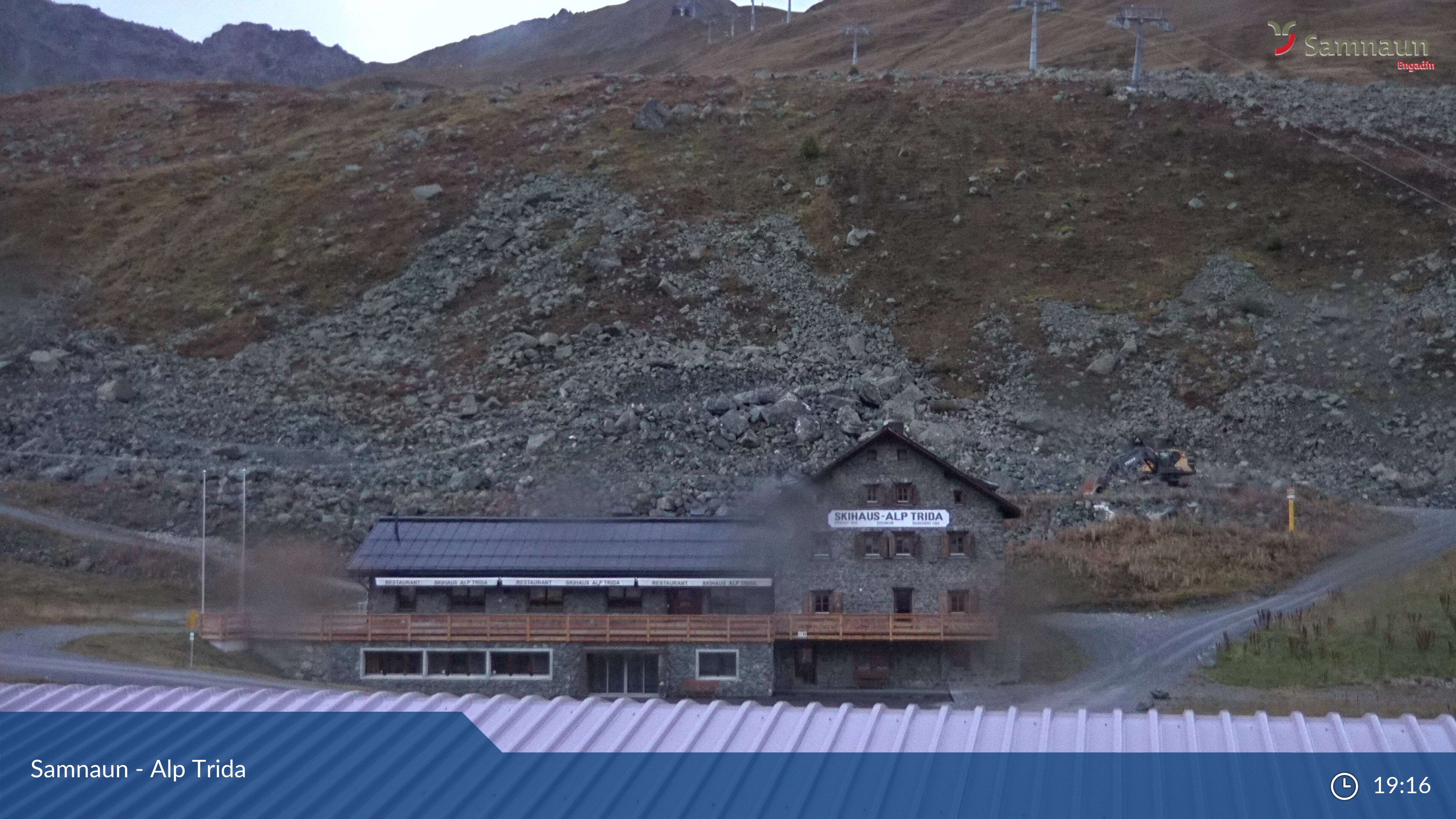 Compatsch: Samnaun - Alp Trida, Restaurant Skihaus