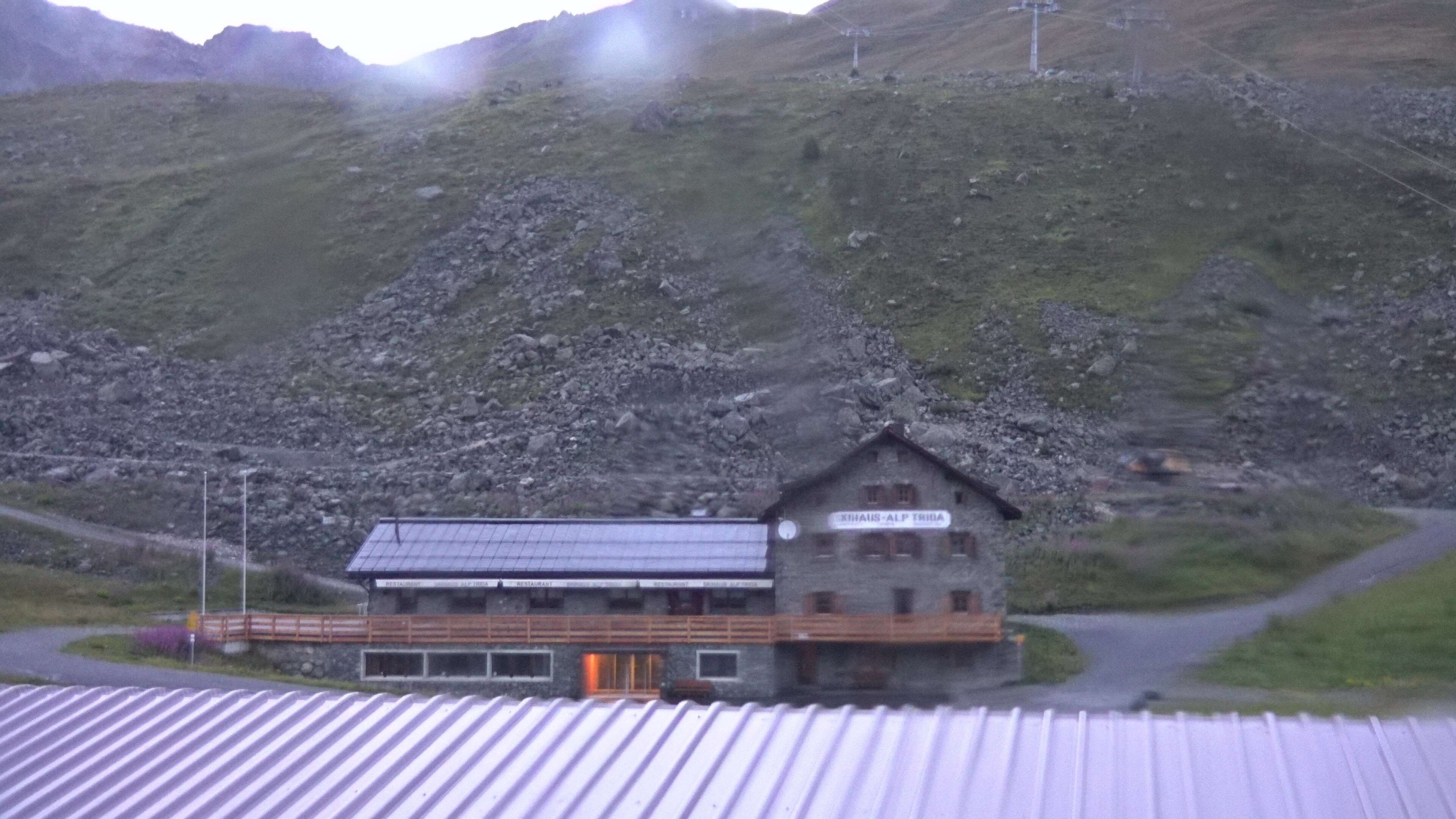 Compatsch: Samnaun - Alp Trida, Restaurant Skihaus