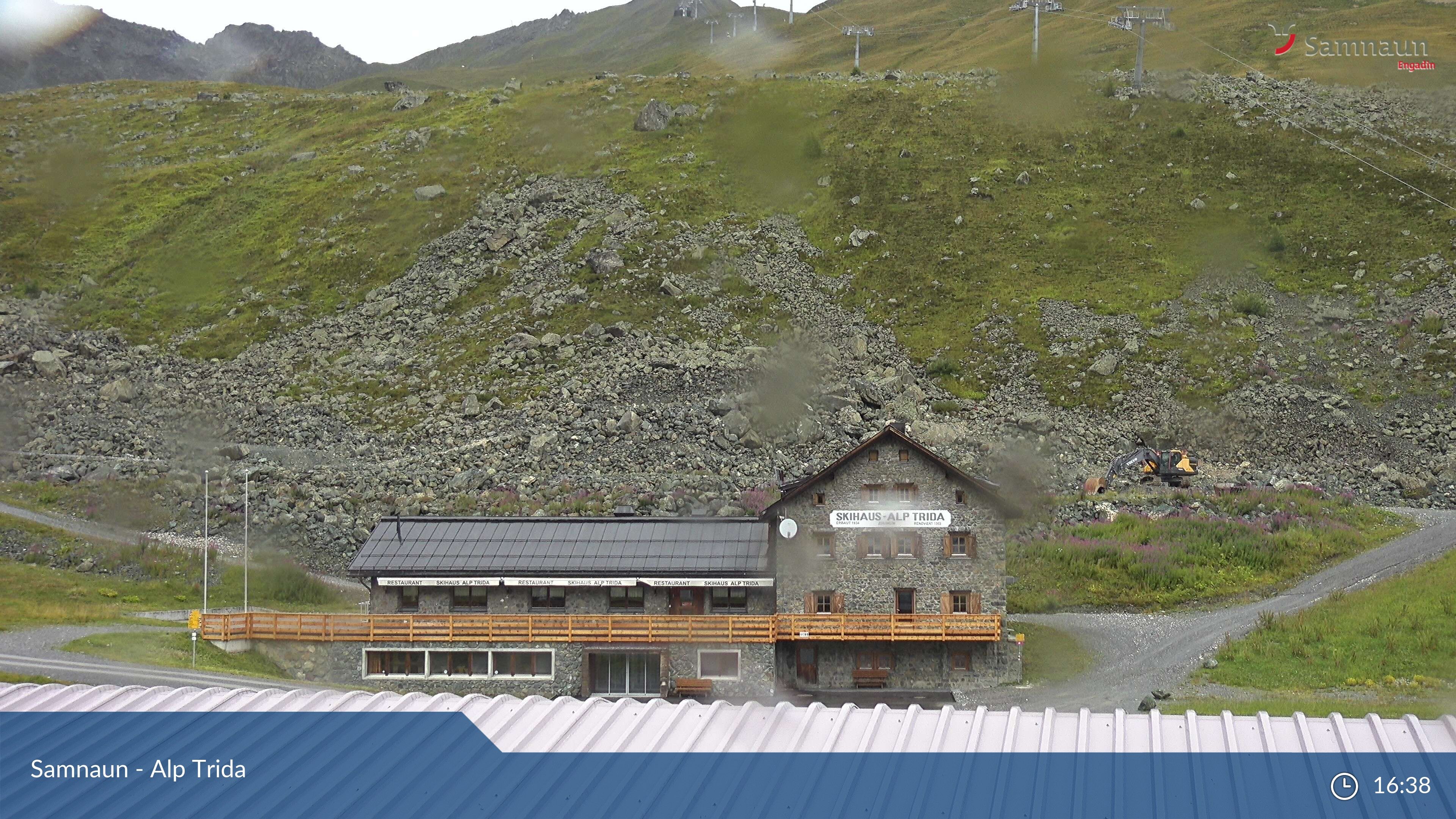 Compatsch: Samnaun - Alp Trida, Restaurant Skihaus