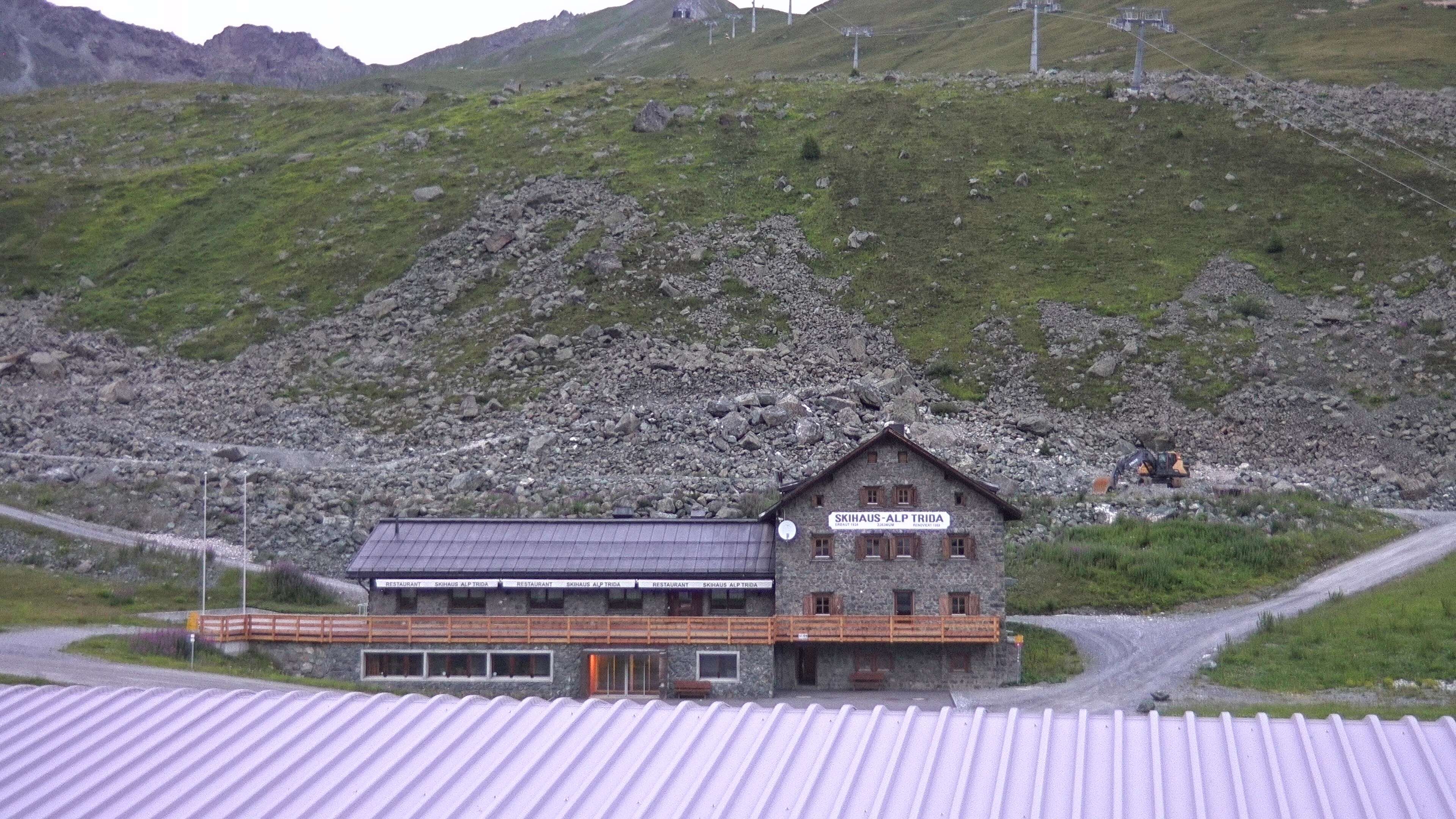 Compatsch: Samnaun - Alp Trida, Restaurant Skihaus