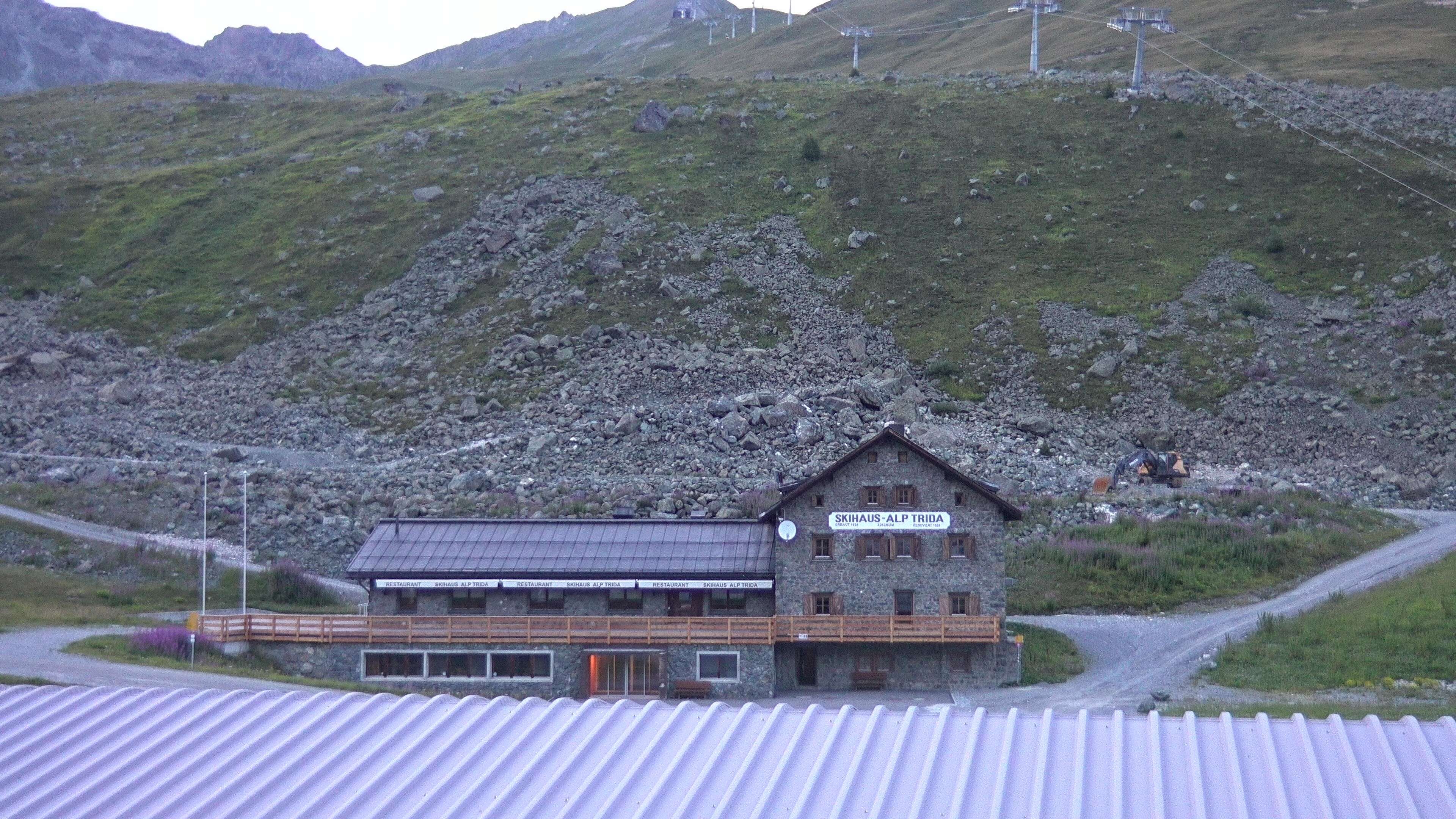 Compatsch: Samnaun - Alp Trida, Restaurant Skihaus