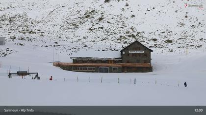 Compatsch: Samnaun - Alp Trida, Restaurant Skihaus