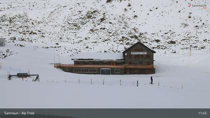 Compatsch: Samnaun - Alp Trida, Restaurant Skihaus
