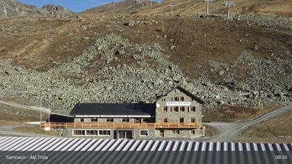 Compatsch: Samnaun - Alp Trida, Restaurant Skihaus