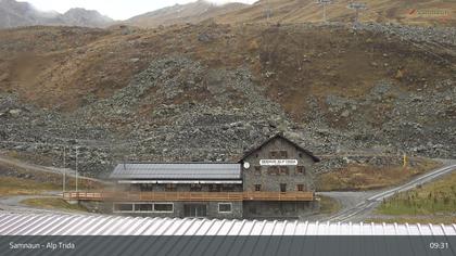 Compatsch: Samnaun - Alp Trida, Restaurant Skihaus