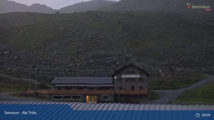 Compatsch: Samnaun - Alp Trida, Restaurant Skihaus