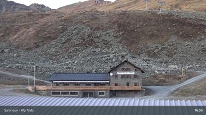 Compatsch: Samnaun - Alp Trida, Restaurant Skihaus