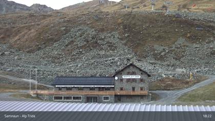 Compatsch: Samnaun - Alp Trida, Restaurant Skihaus