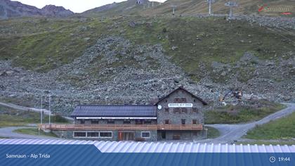 Compatsch: Samnaun - Alp Trida, Restaurant Skihaus