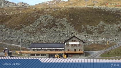 Compatsch: Samnaun - Alp Trida, Restaurant Skihaus