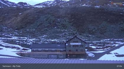 Compatsch: Samnaun - Alp Trida, Restaurant Skihaus