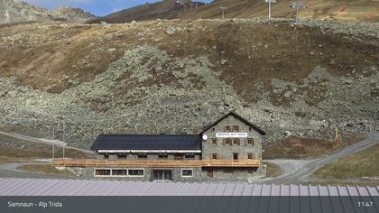 Compatsch: Samnaun - Alp Trida, Restaurant Skihaus