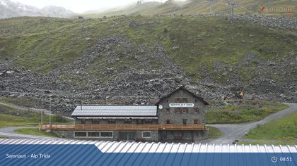 Compatsch: Samnaun - Alp Trida, Restaurant Skihaus