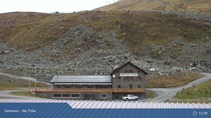 Compatsch: Samnaun - Alp Trida, Restaurant Skihaus