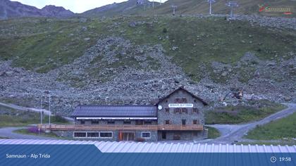 Compatsch: Samnaun - Alp Trida, Restaurant Skihaus