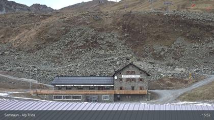 Compatsch: Samnaun - Alp Trida, Restaurant Skihaus