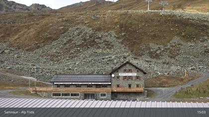 Compatsch: Samnaun - Alp Trida, Restaurant Skihaus