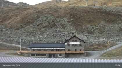 Compatsch: Samnaun - Alp Trida, Restaurant Skihaus