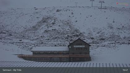 Compatsch: Samnaun - Alp Trida, Restaurant Skihaus