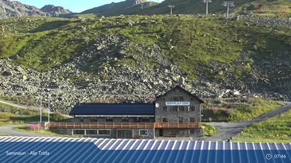 Compatsch: Samnaun - Alp Trida, Restaurant Skihaus