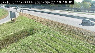 Brockville: Highway 401 near Augusta Road