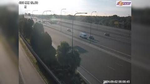 Traffic Cam Orlando: SR-408 at Andes Ave