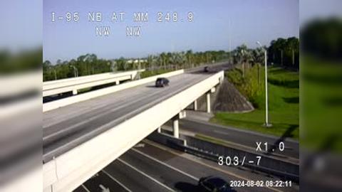 Traffic Cam New Smyrna Beach: I-95 @ MM 248.9 NB