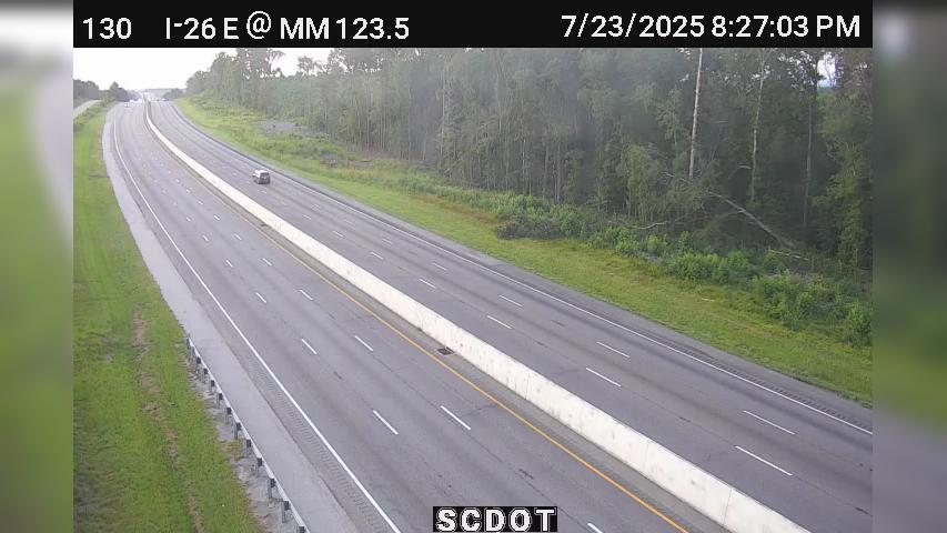 Traffic Cam Enos: I-26 E @ MM 123.5