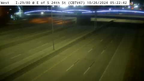 Traffic Cam Council Bluffs: CB - I-29/80 @ E of S 24th St (47)