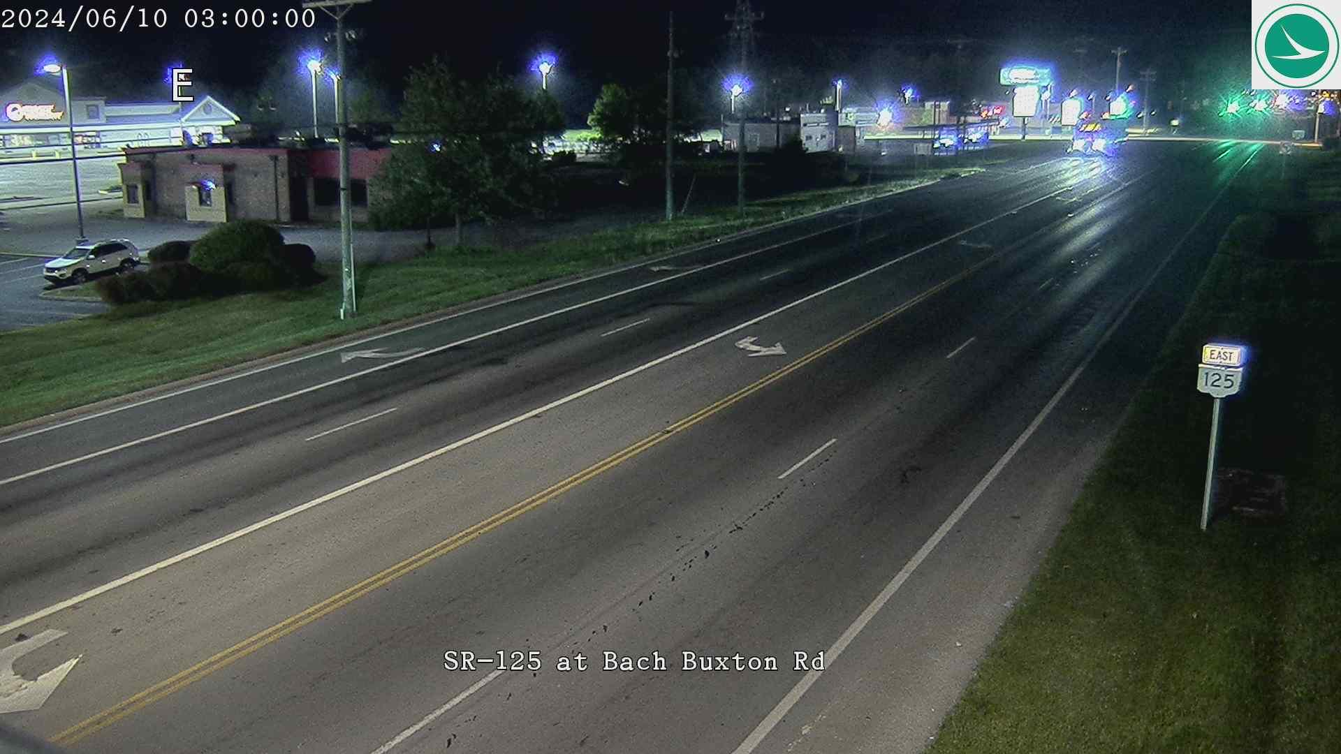Traffic Cam Merwin: SR-125 at Bach Buxton Rd