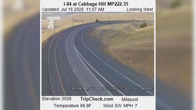 Umatilla Traffic at Cabbage Hill