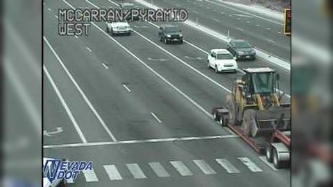 Traffic Cam Sparks: N McCarran at Pyramid