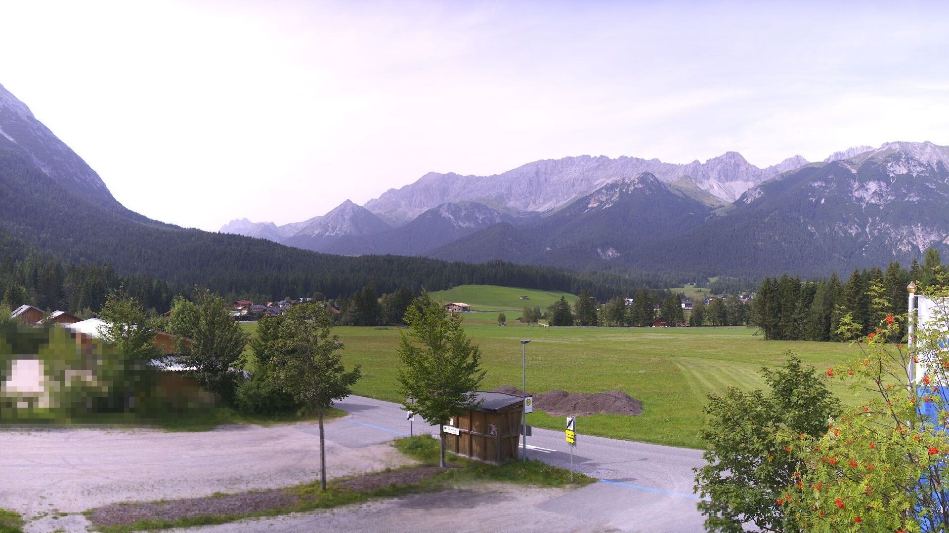 Traffic Cam Gemeinde Leutasch: Seefeld - Leutasch Moos