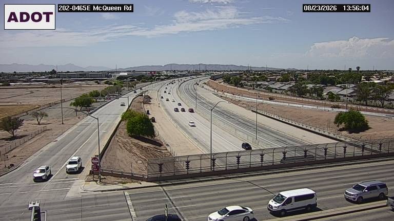 Traffic Cam Chandler › East: SR-202 EB 46.50 @McQueen Rd