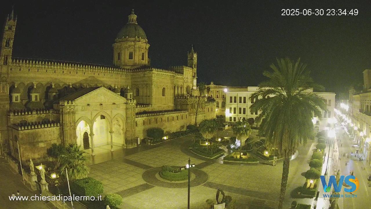 Webcam Palermo, Cattedrale - Arcidiocesi di Palermo