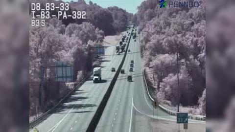 Traffic Cam Newberry Township: I-83 @ EXIT 33 (PA 392 YOCUMTOWN)