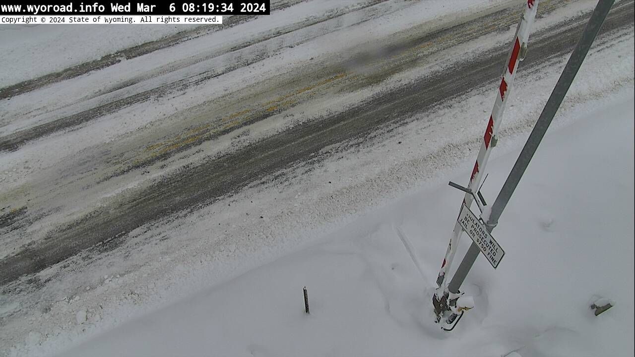 Traffic Cam Victor: SH 33: WY/ID State Line: ID/WY State Line Roadway