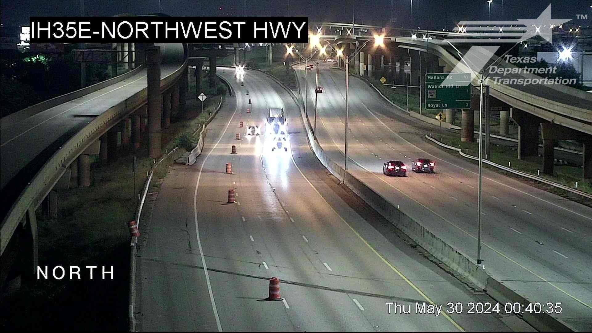 Traffic Cam Dallas › North: I-35E @ Northwest Hwy