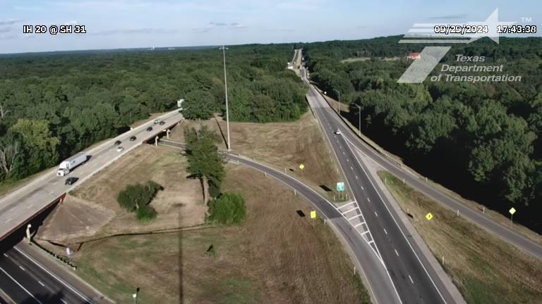 Traffic Cam Kinsloe › East: I-20 at SH 31