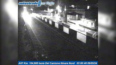 immagine della webcam nei dintorni di Carrega Ligure: webcam Ronco Scrivia