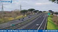 Palma Campania: A30 km. 32,08 Palma - itinere nord - Di giorno