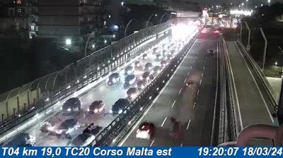 Preview delle webcam di Municipalita 3: T04 km 19,0 TC20 Corso Malta