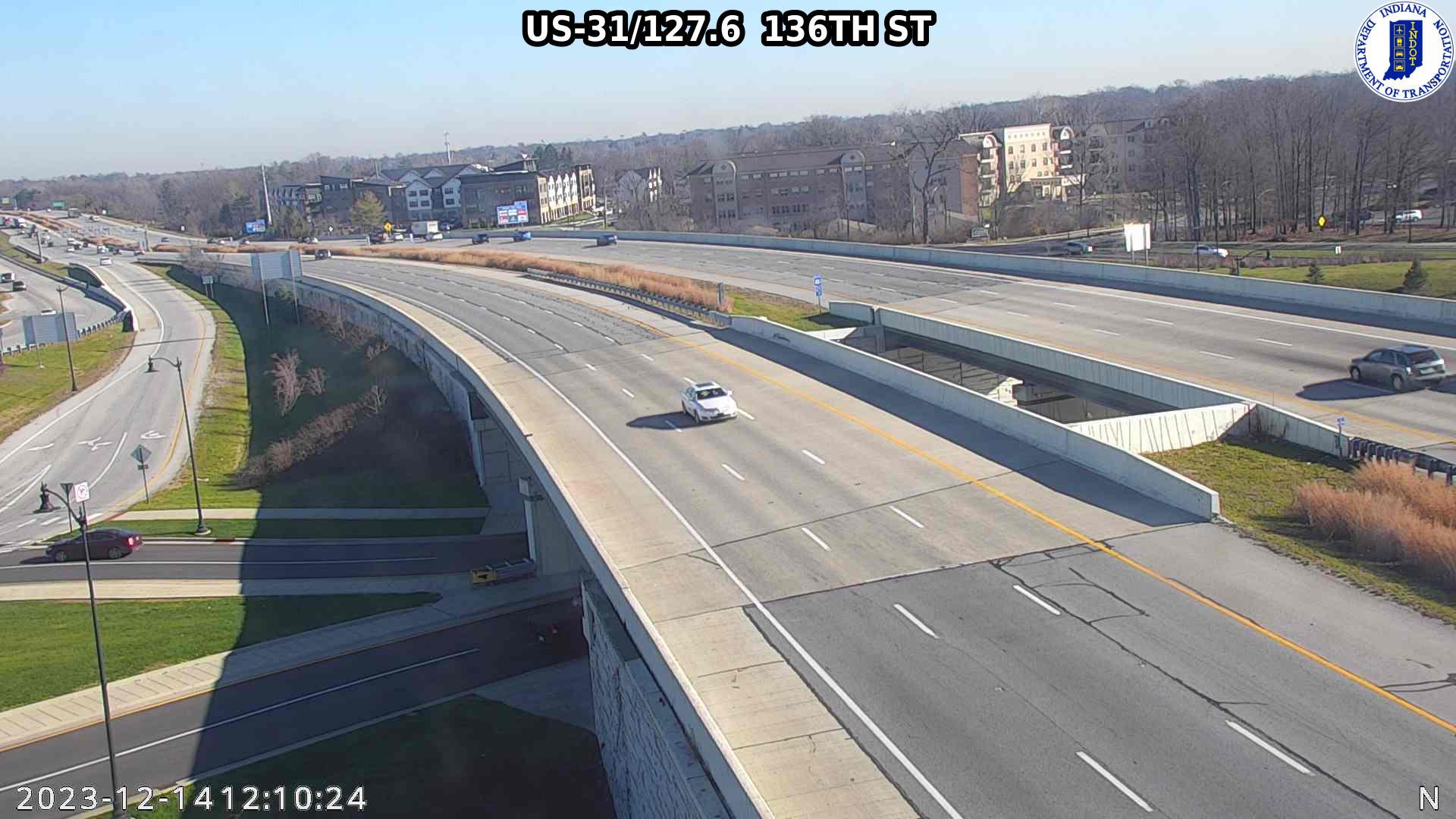 Traffic Cam Carmel: US-31: US-31/127.6 136TH ST