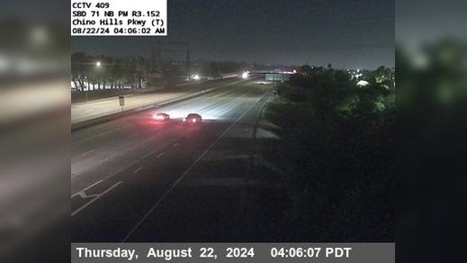 Traffic Cam Chino › North: SR-71 : (409) - Hills Parkway (T)