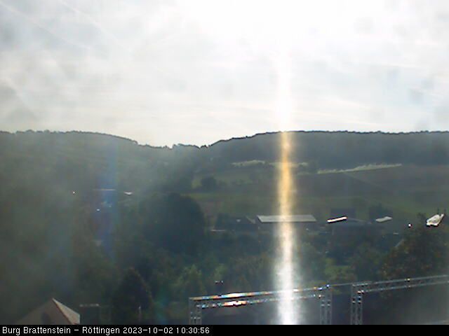 Traffic Cam Rottingen: Burg Brattenstein, FRANKENFESTSPIELE
