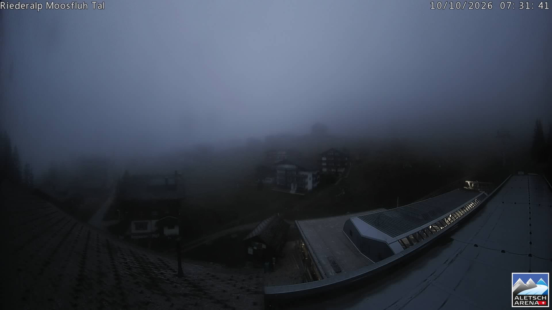 Riederalp: Aletsch Arena - Riederfurka Dorf von SB Riederfurka Bergstation