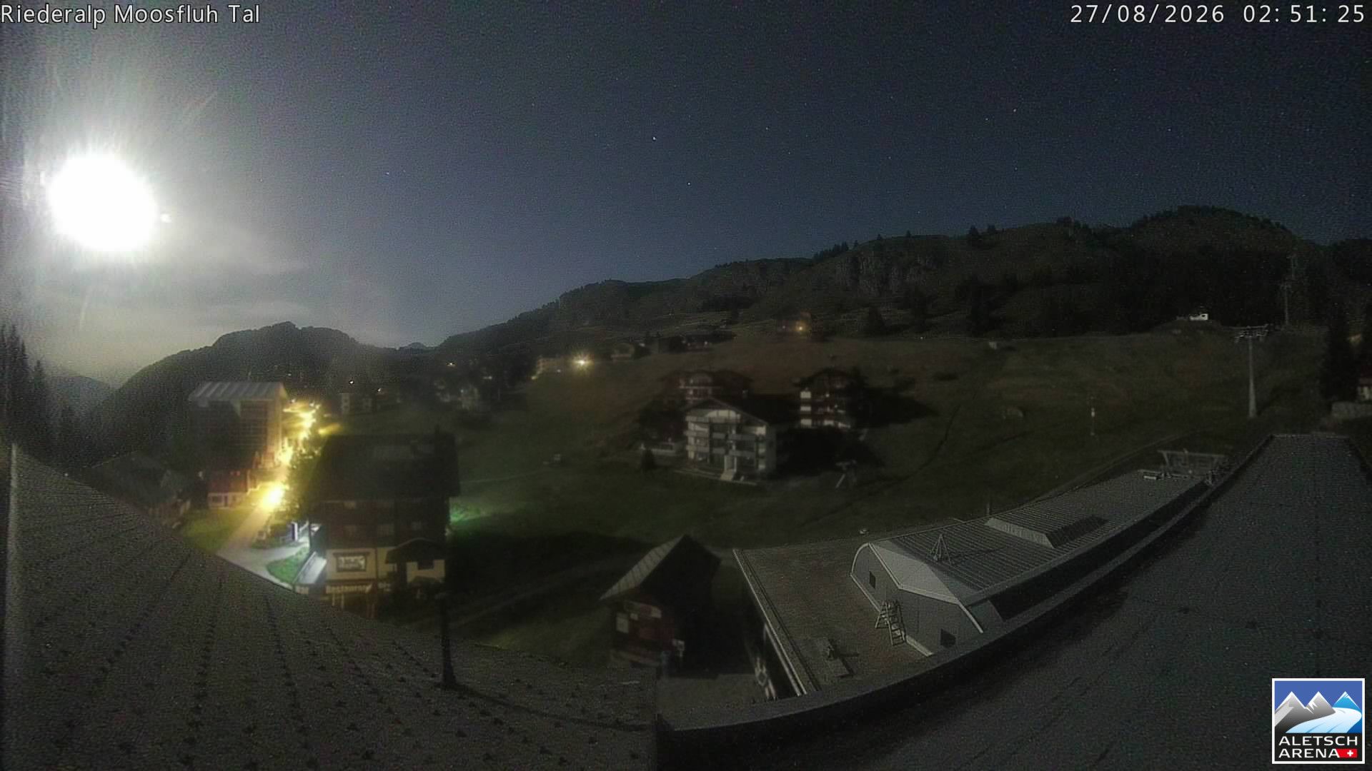 Riederalp: Aletsch Arena - Riederfurka Dorf von SB Riederfurka Bergstation